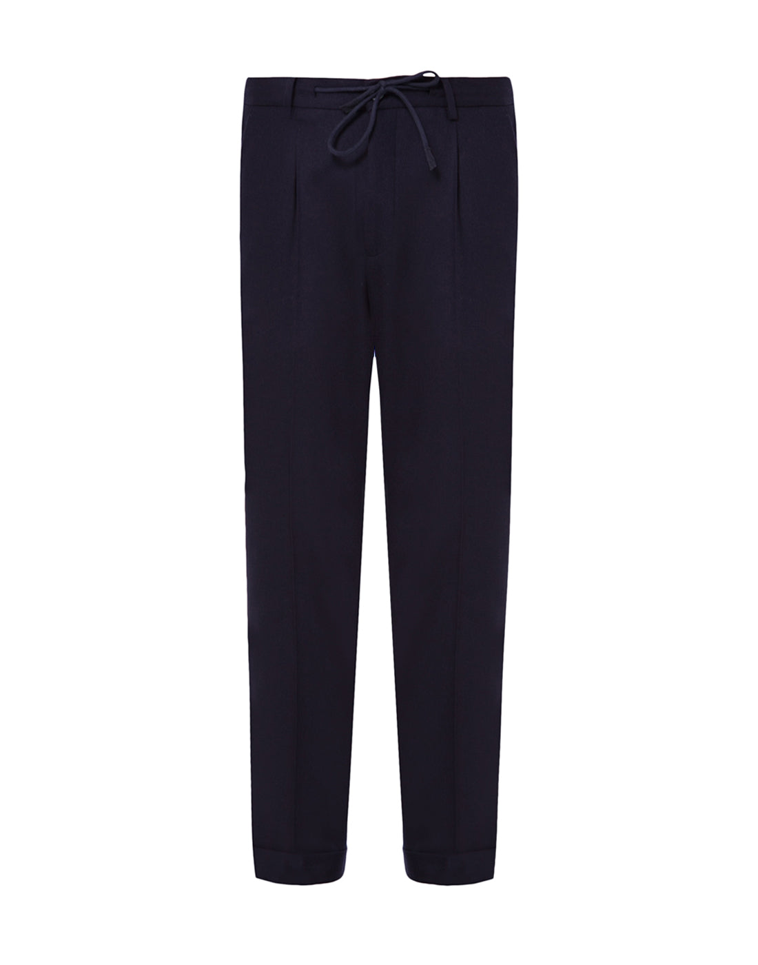 GRAN SASSO Pantalone Uomo Flanella-Blu Navy