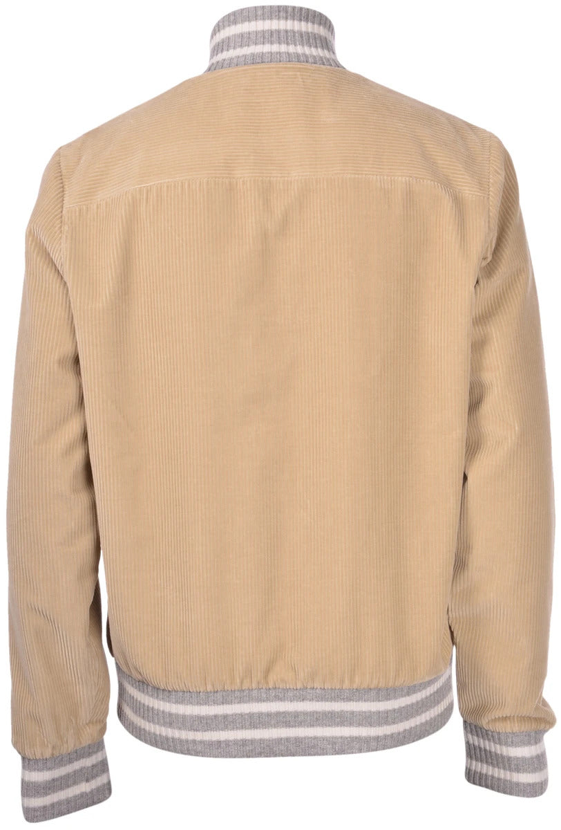 GRAN SASSO Giubbino Uomo Velluto-Beige