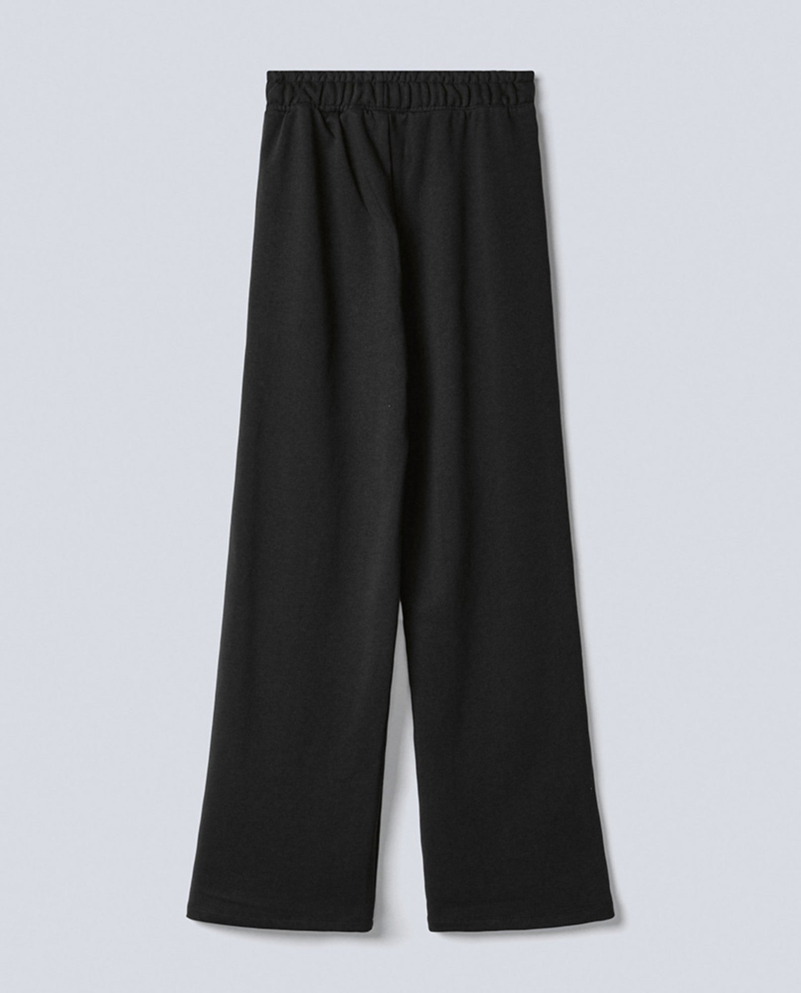 HINNOMINATE Pantalone Donna Palazzo Felpa Cotone-Nero