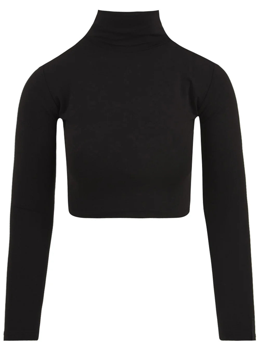 HINNOMINATE Top Donna Dolcevita Cropped-Nero