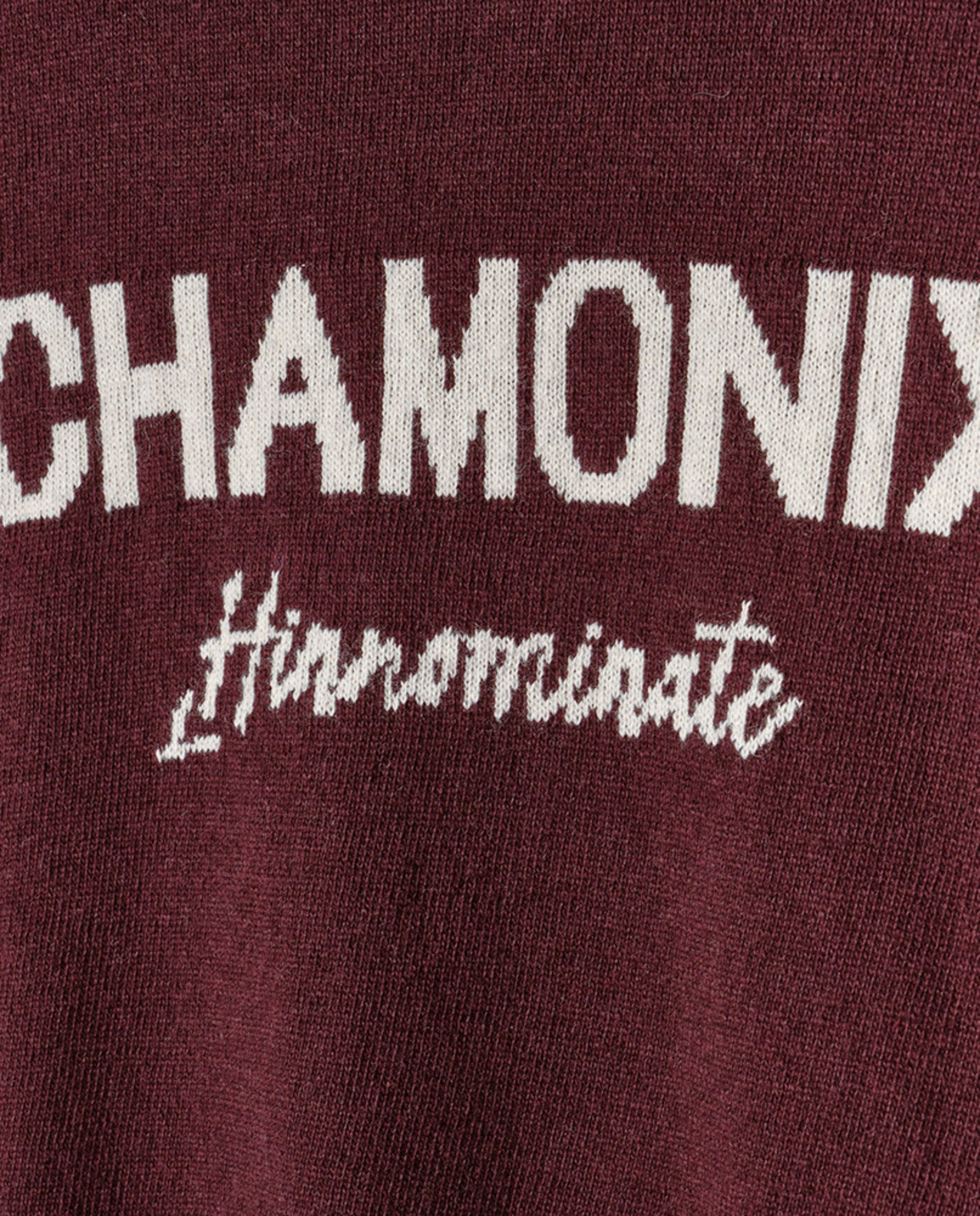 HINNOMINATE Maglia Donna Jacquard-Bordeaux