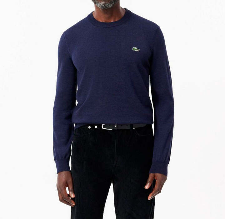 LACOSTE Pullover Uomo Classic-Blu Navy