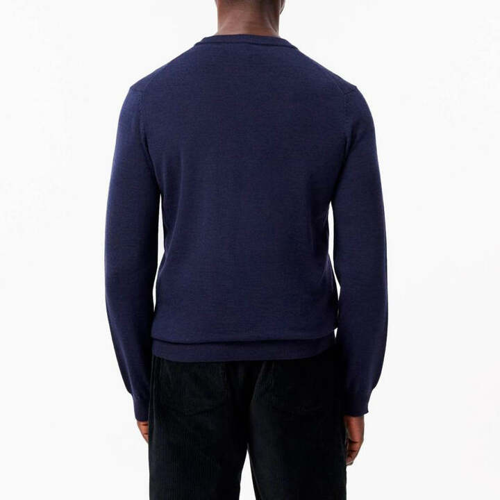 LACOSTE Pullover Uomo Classic-Blu Navy