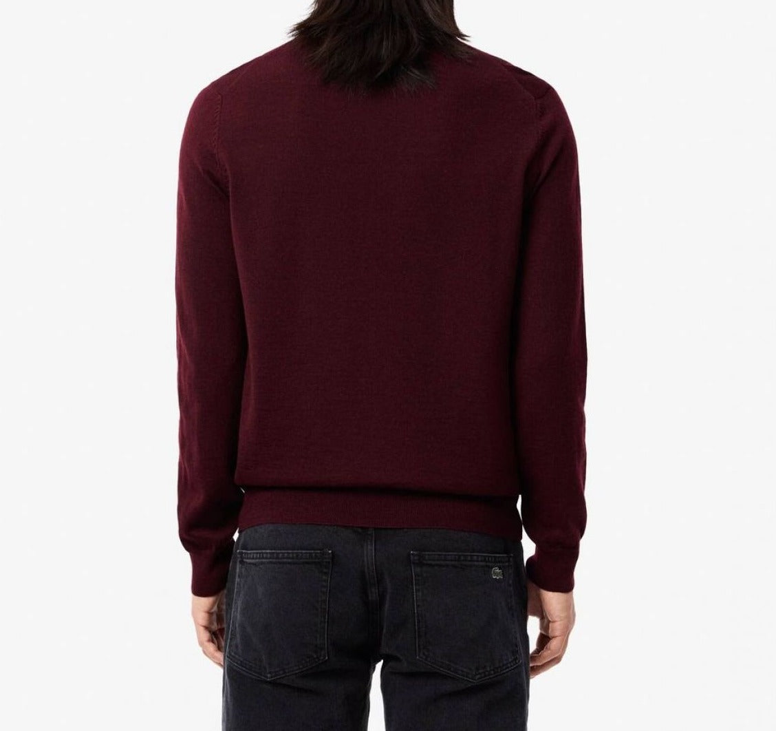 LACOSTE Pullover Uomo Classic-Bordeaux