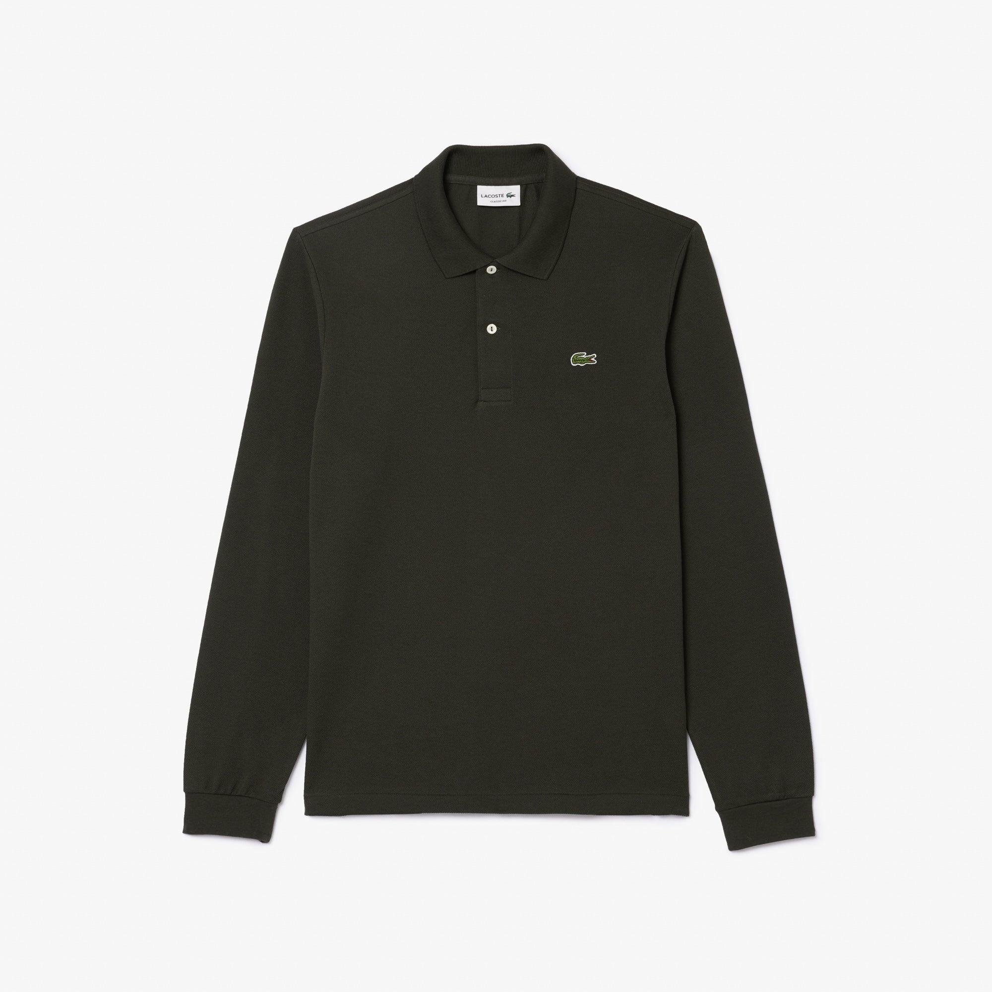 LACOSTE Polo Uomo L.12.12 Original-Verde Cachi