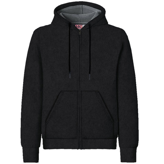 MC2 SAINT BARTH Felpa Zip Uomo Carrel-Nero