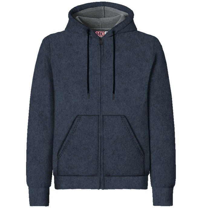 MC2 SAINT BARTH Felpa Zip Uomo Carrel-Navy