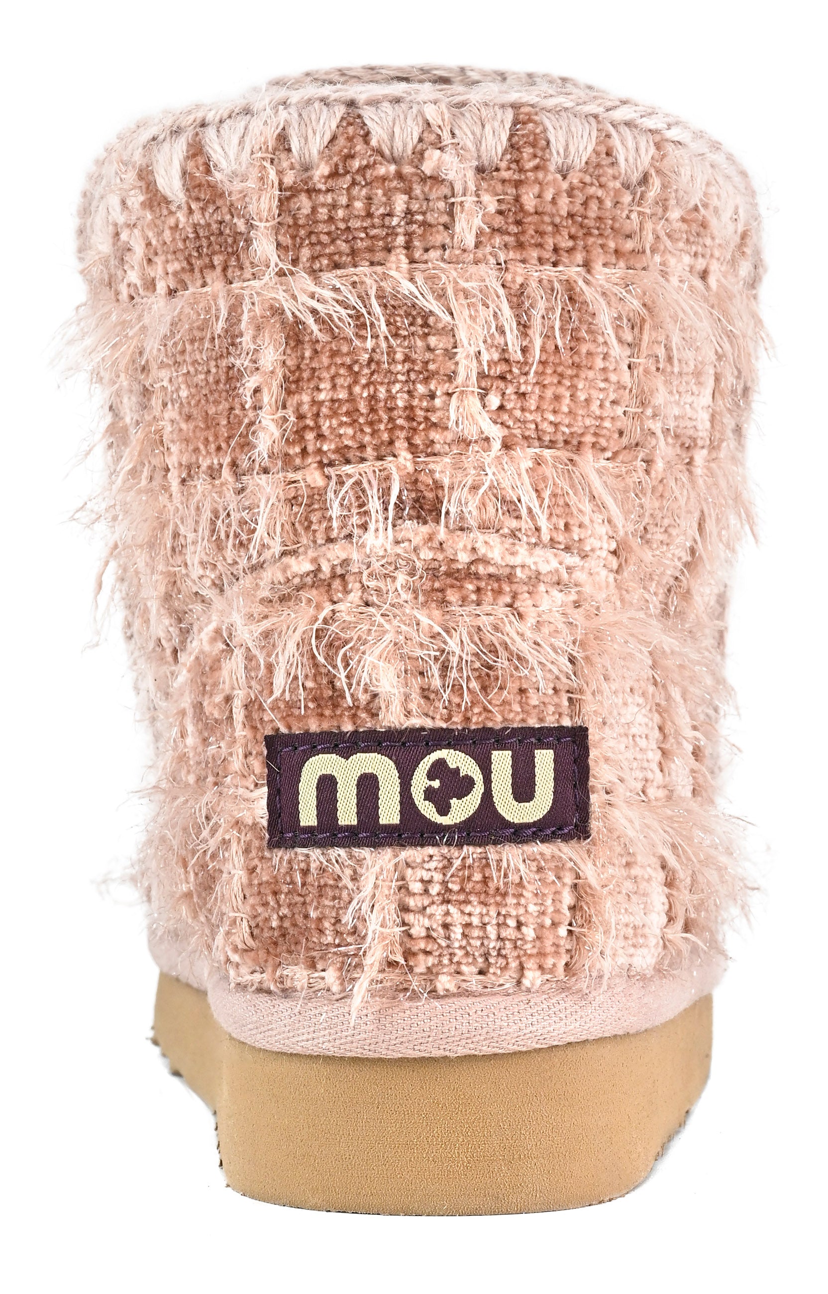 MOU Stivaletto Donna Eskimo 18 Textile Wool-Nude