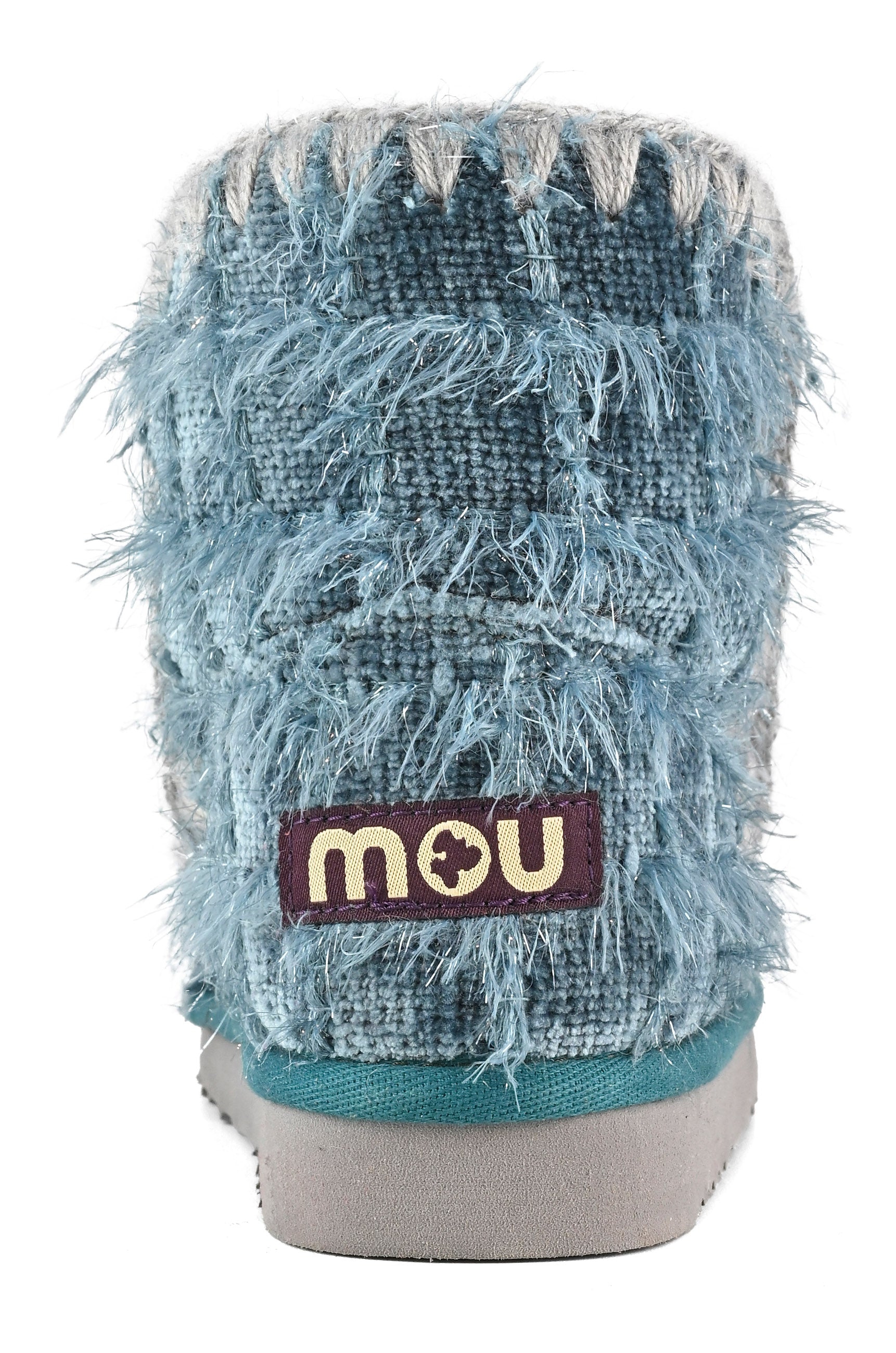 MOU Stivaletto Donna Eskimo 18 Textile Wool-Petroleo