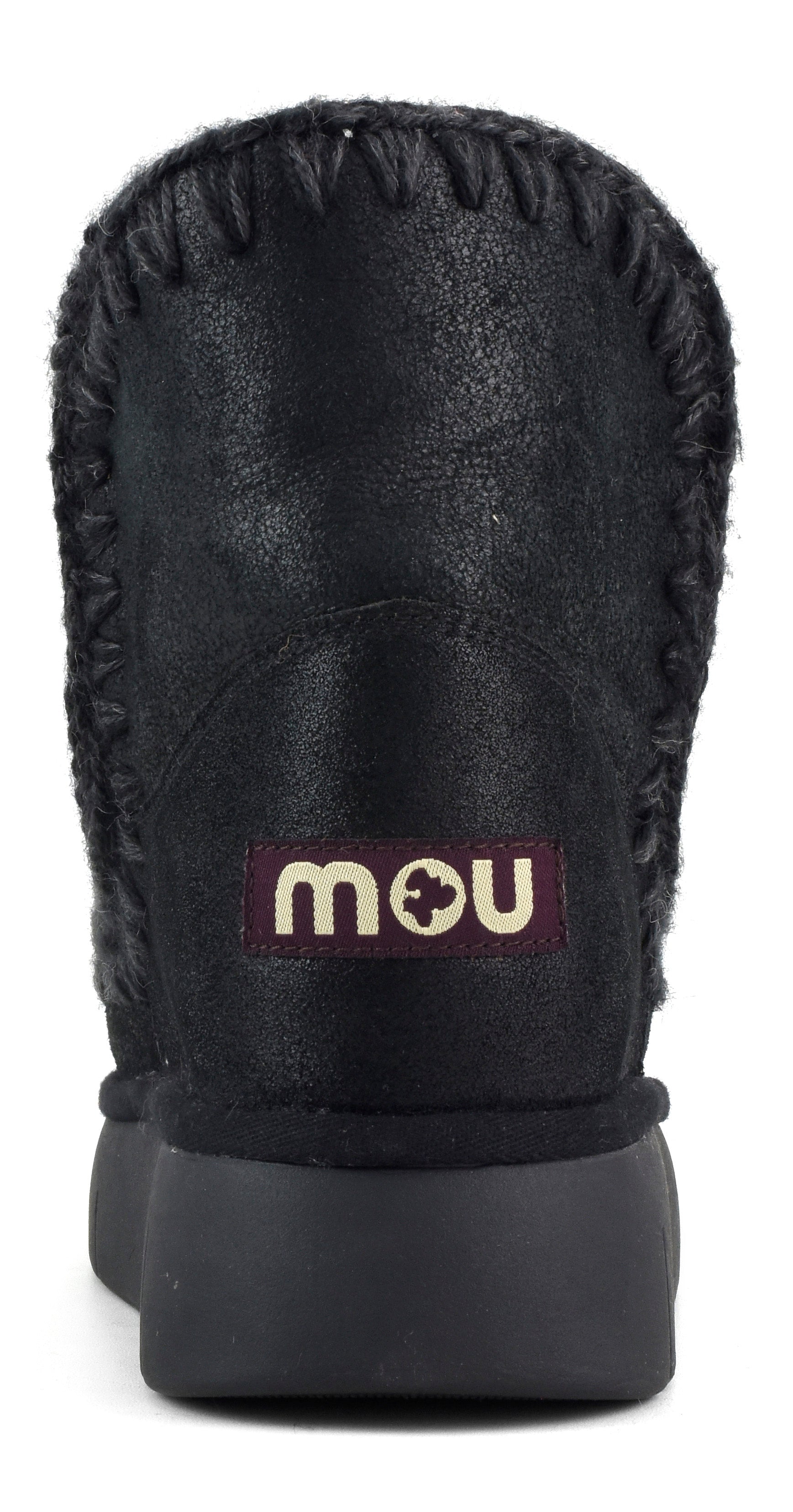 MOU Stivaletto Donna Eskimo 18 Bounce-Cracked Black