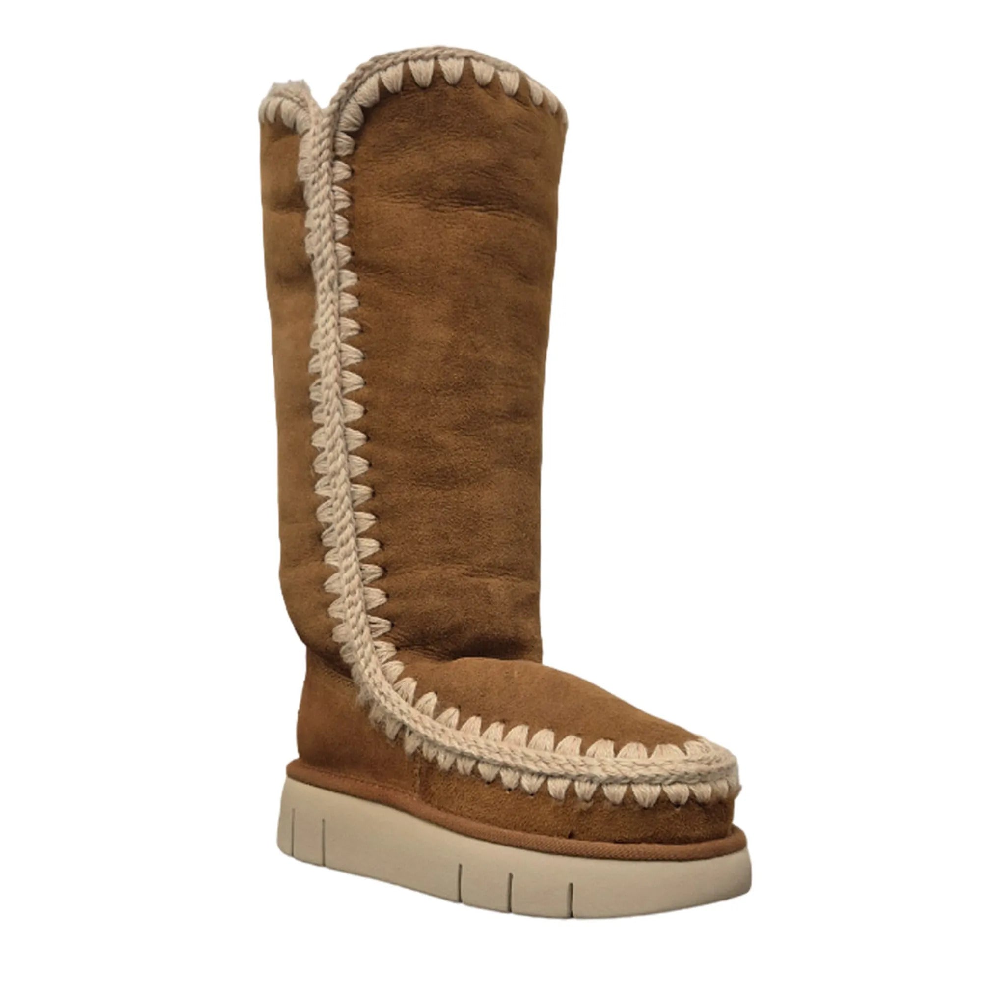 MOU Stivale Donna Eskimo Bounce 40-Cognac