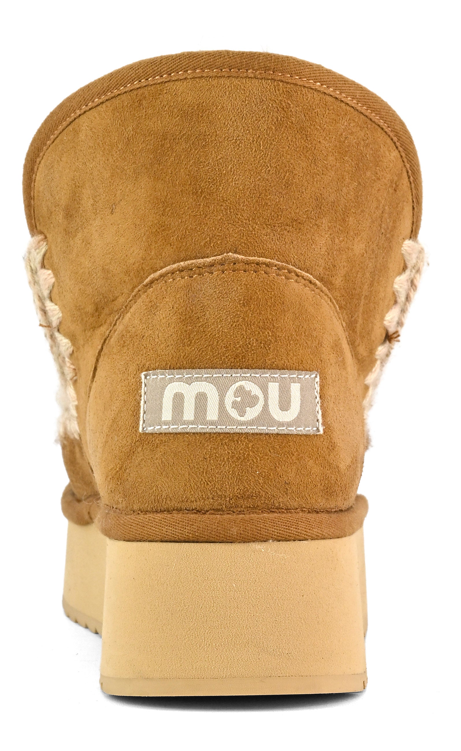 MOU Stivaletto Donna Mini Eskimo Platform Boot-Cognac