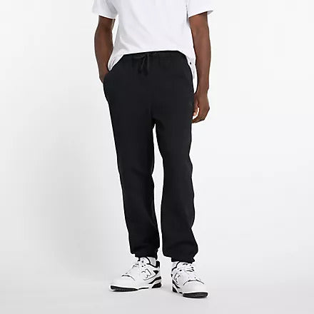 NEW BALANCE Jogger Uomo Athletics French Terry-Black