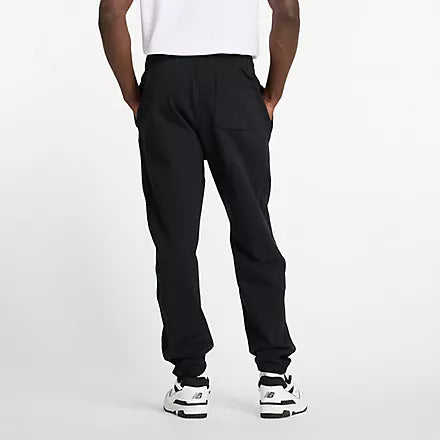 NEW BALANCE Jogger Uomo Athletics French Terry-Black