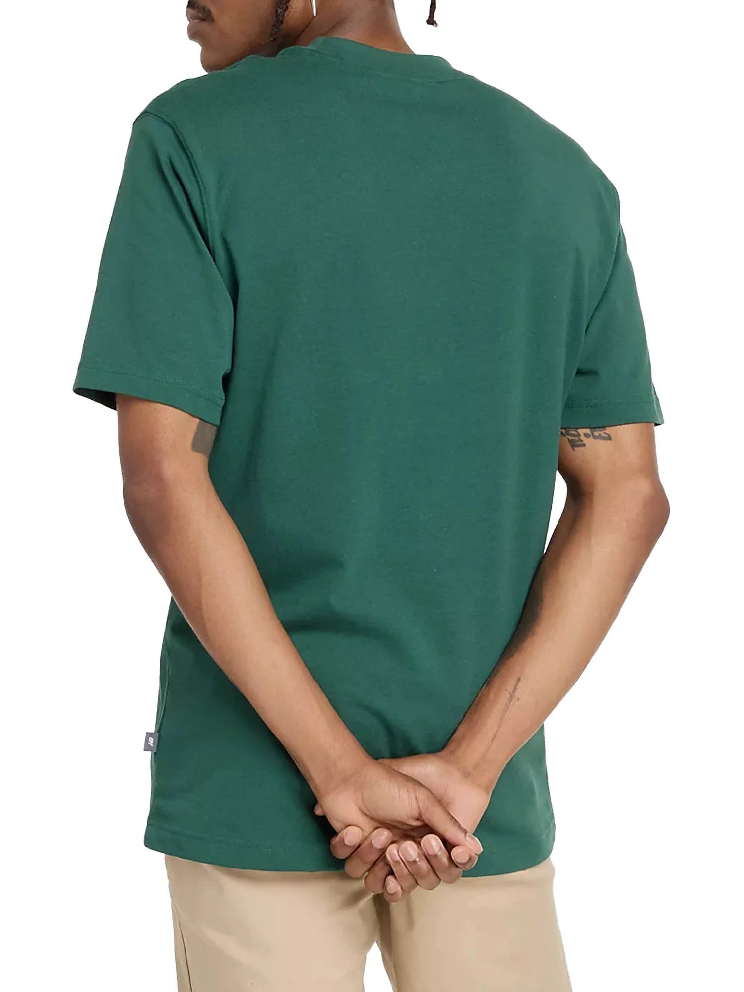 NEW BALANCE T-Shirt Uomo Athletics Walk-Nightwatch Green