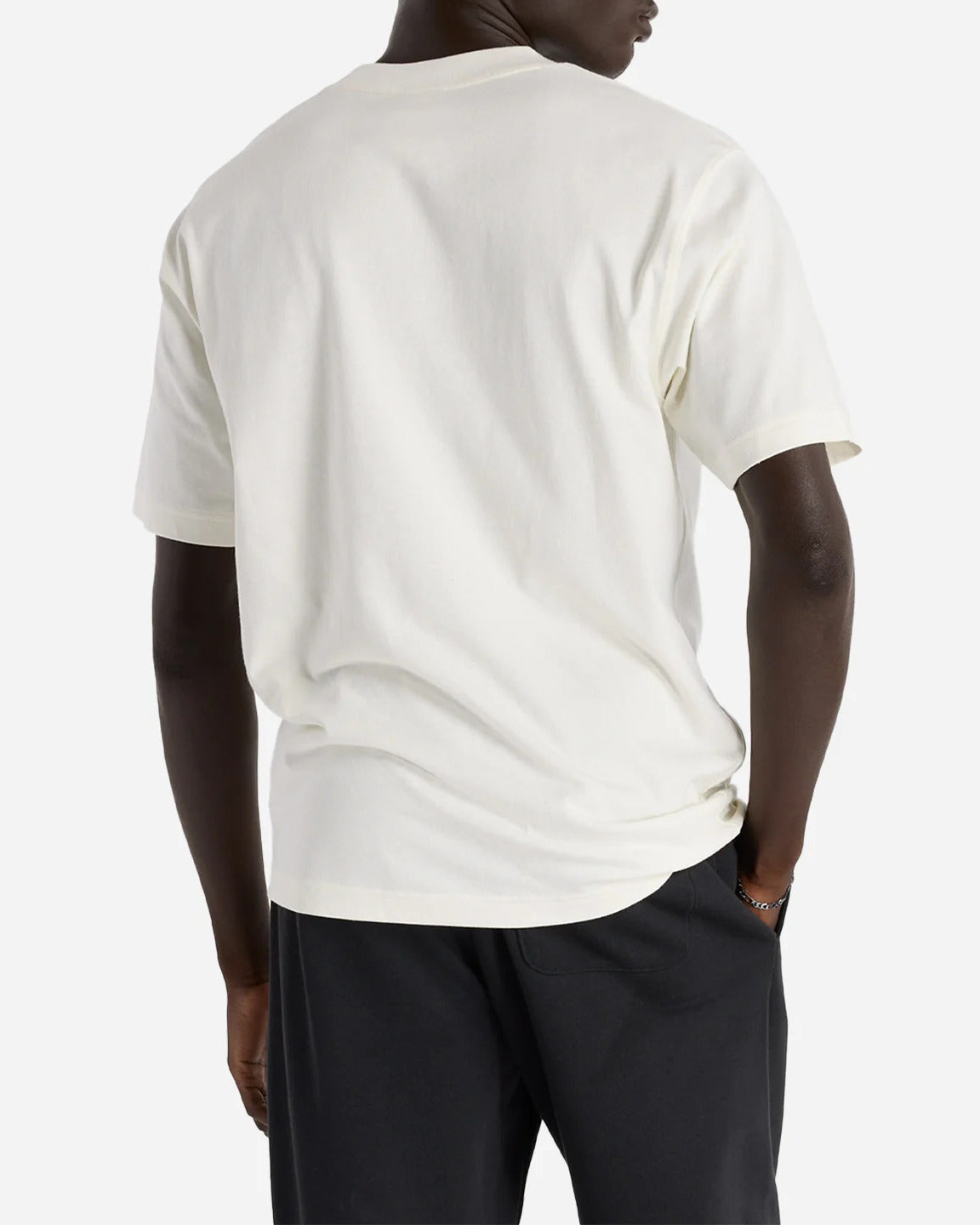 NEW BALANCE T-Shirt Uomo Athletics Walk-Sea Salt