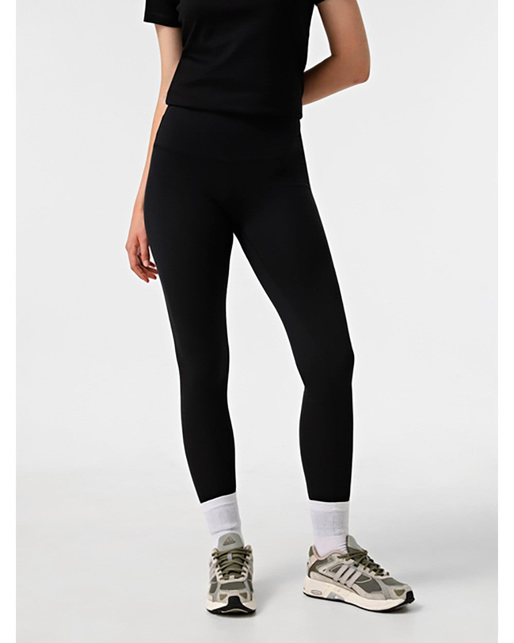 NEW BALANCE Leggings Donna Cotton High Rise 27''-Black