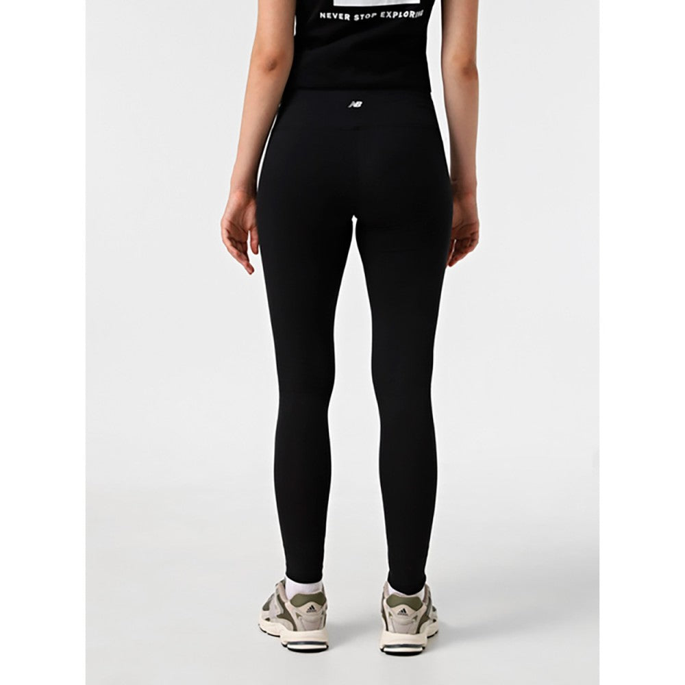 NEW BALANCE Leggings Donna Cotton High Rise 27''-Black