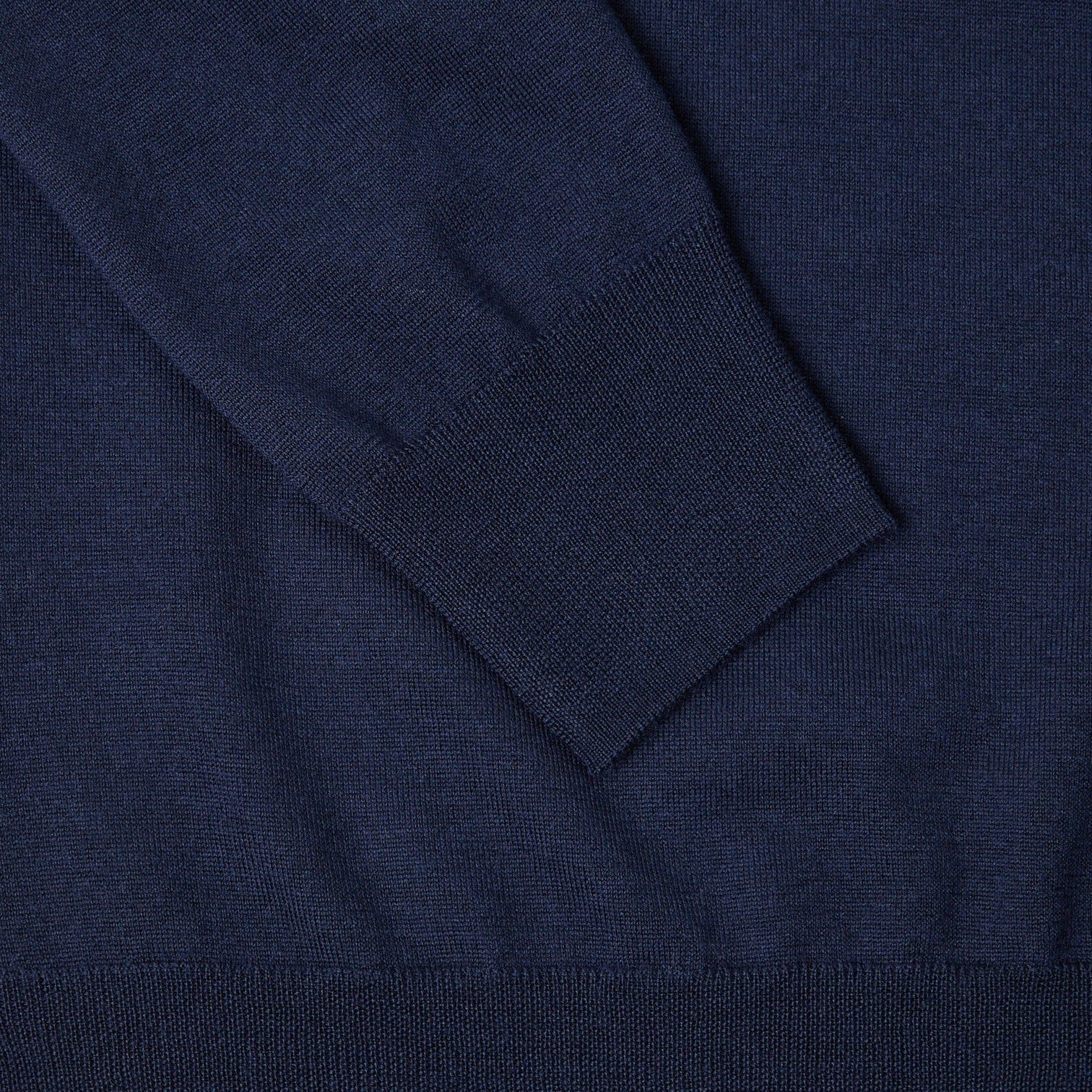 PAOLO PECORA Maglia Uomo Lana Merino Extrafine-Blu Navy