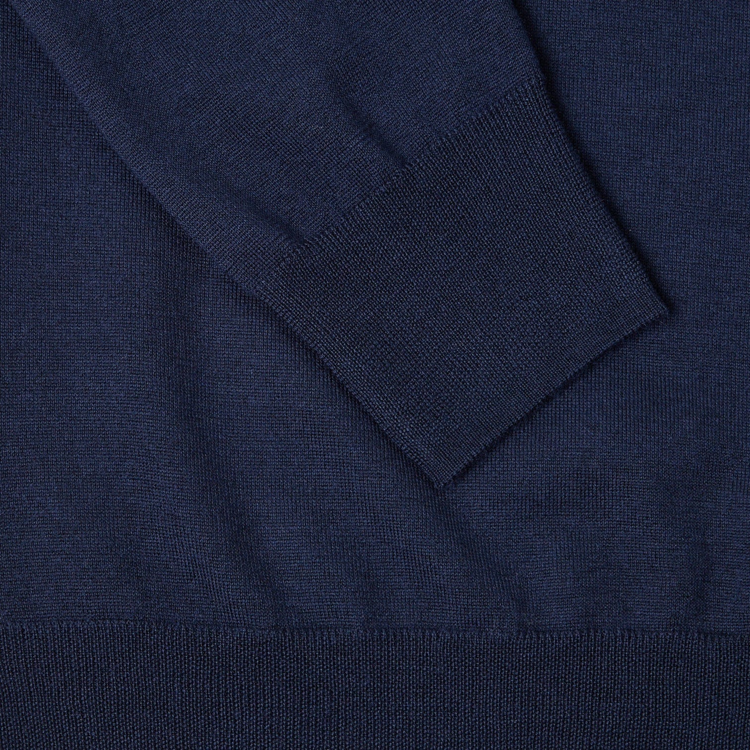 PAOLO PECORA Dolcevita Uomo Lana Merino Extrafine-Blu Navy