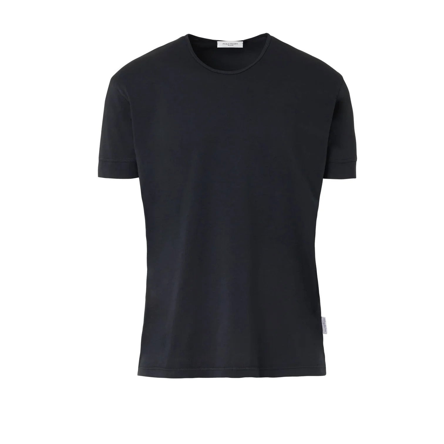 PAOLO PECORA T-Shirt Uomo Jersey-Nero