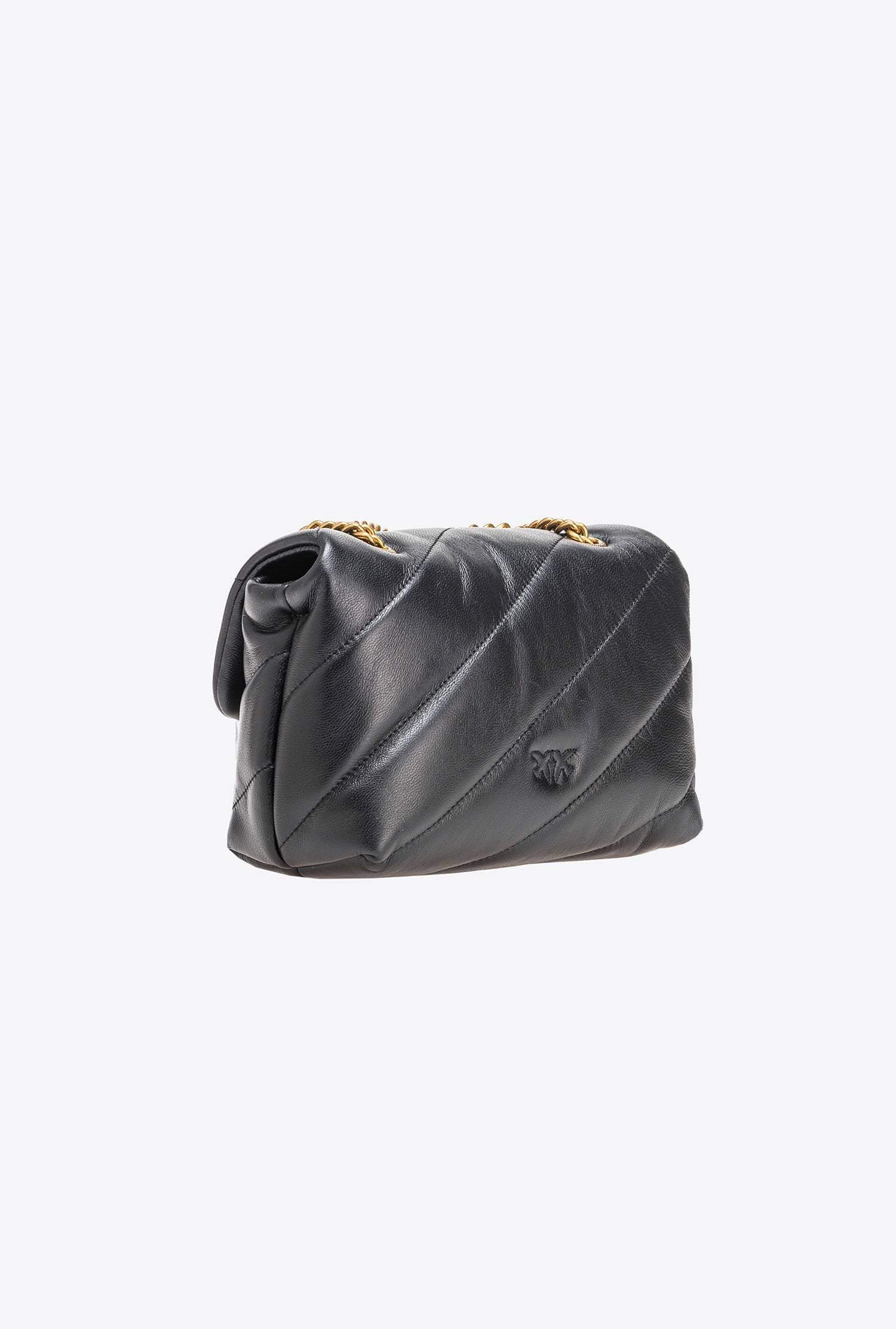 PINKO Borsa Love Mini Puff Cl-Nero