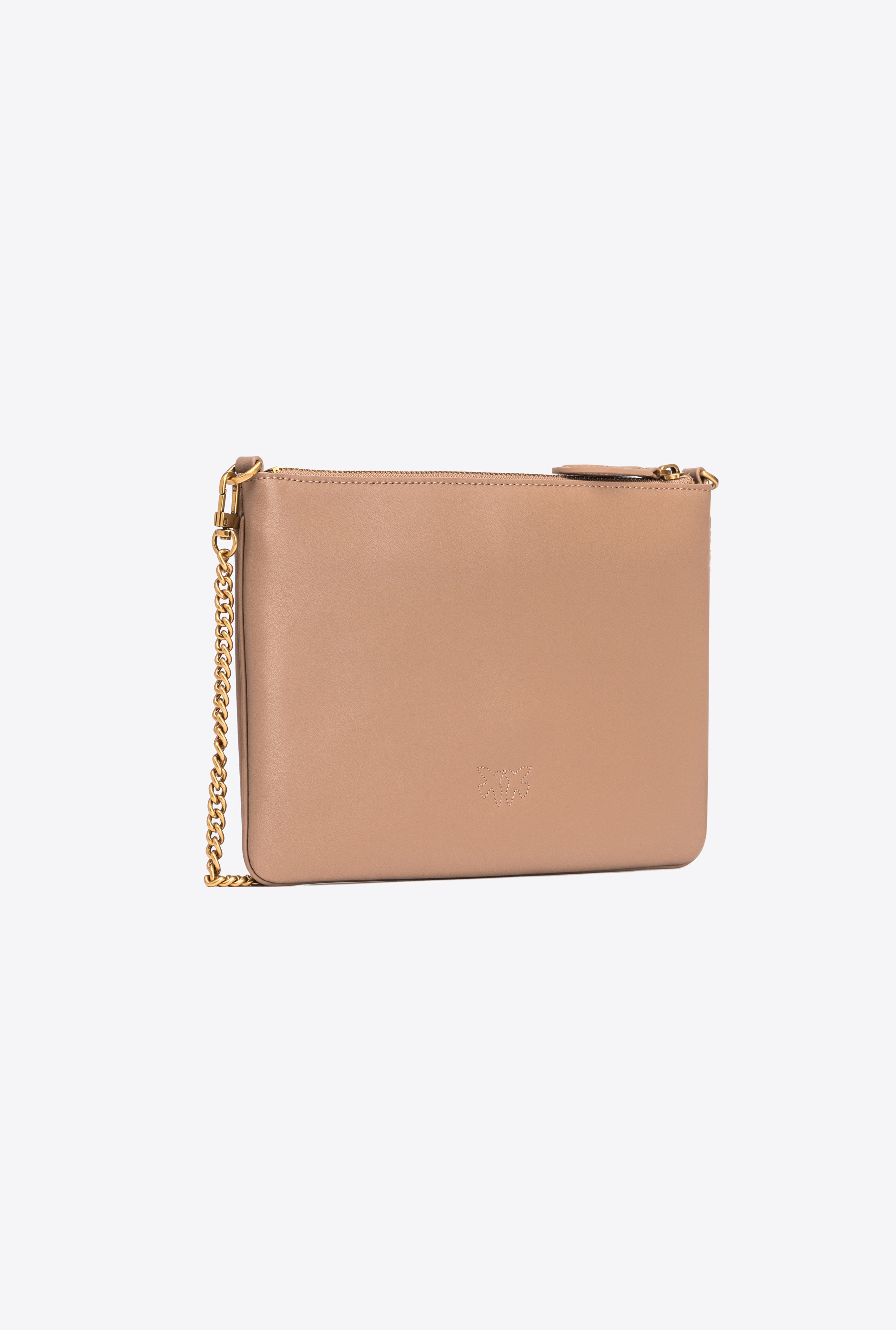 PINKO Borsa Flat Classic-Biscotto Zenzero