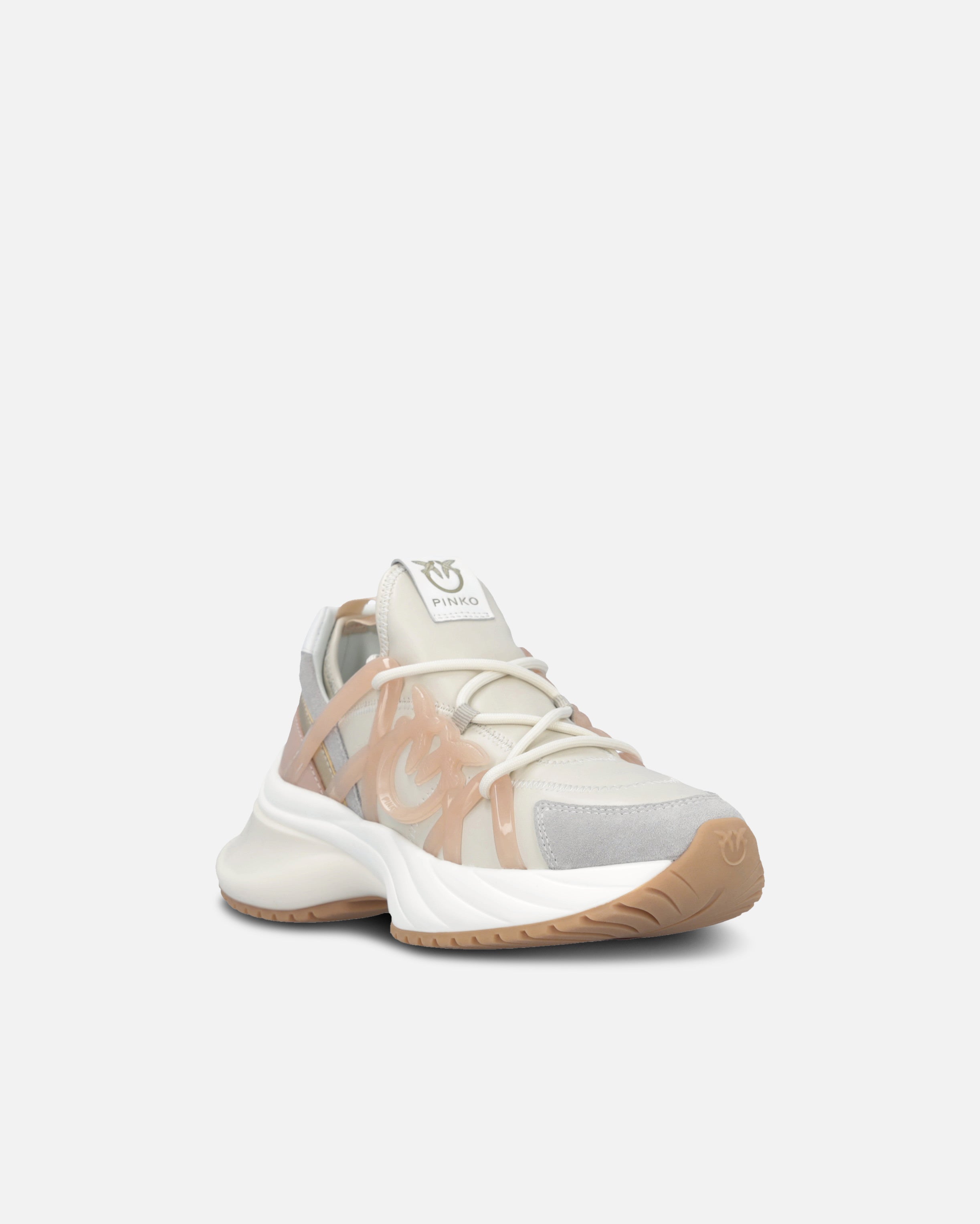 PINKO Sneaker Donna Ariel 01-Milk Nude