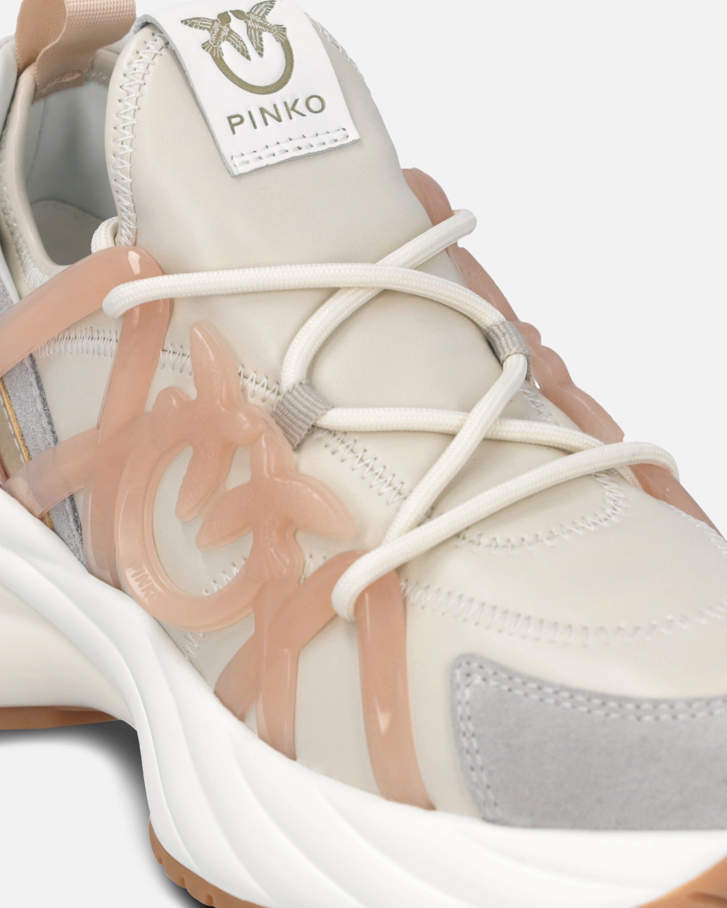 PINKO Sneaker Donna Ariel 01-Milk Nude