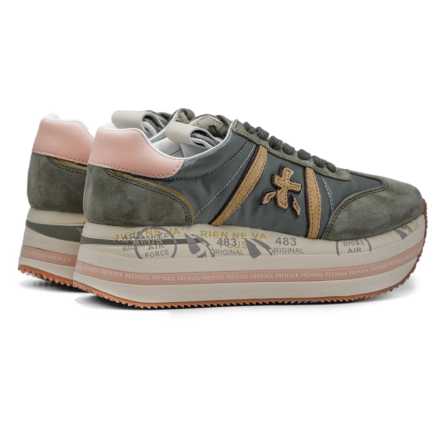 PREMIATA Sneaker Donna Beth 6956-Grigio