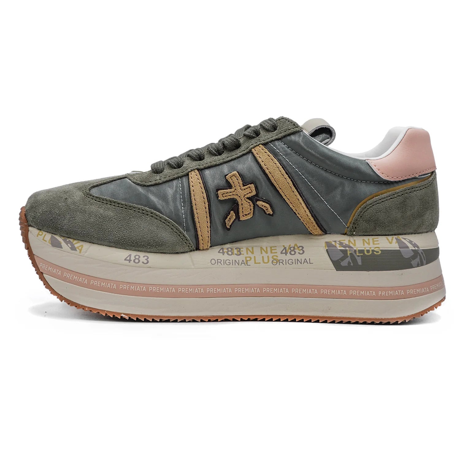 PREMIATA Sneaker Donna Beth 6956-Grigio