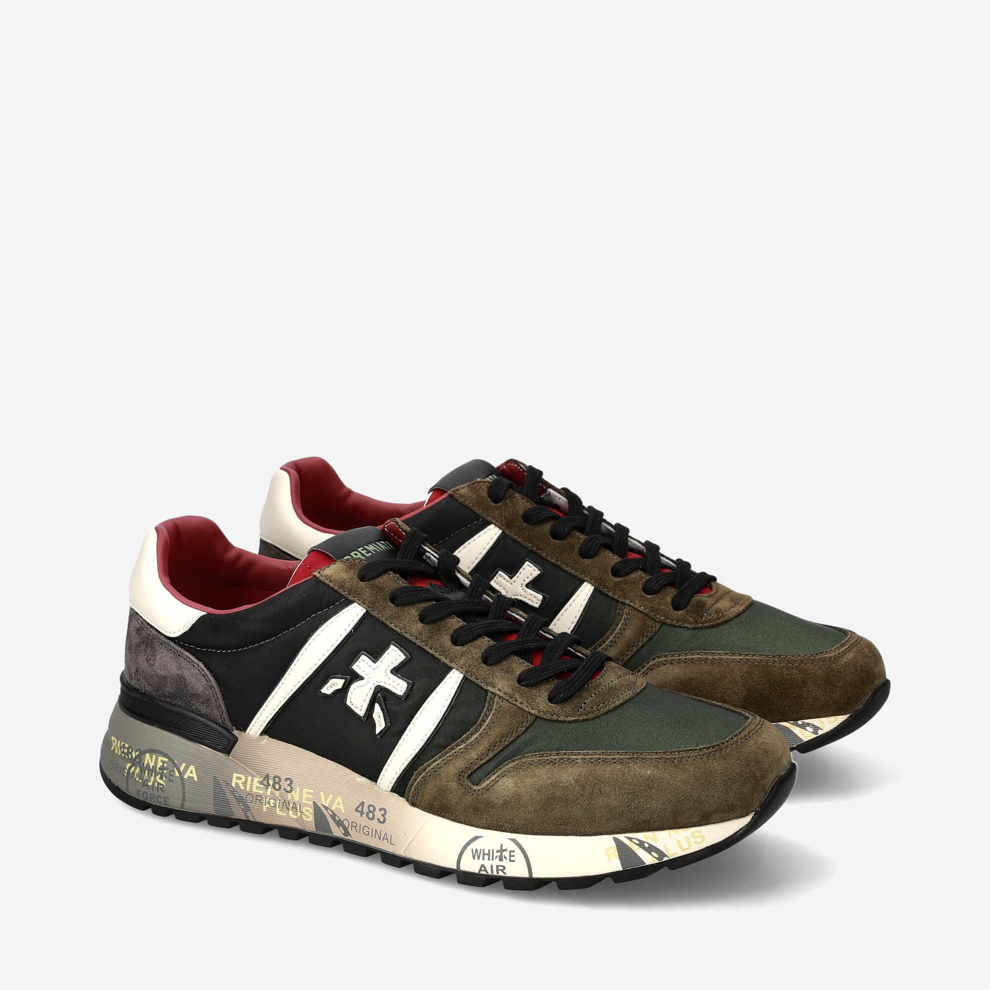 PREMIATA Sneaker Uomo Lander 6905-Khaki