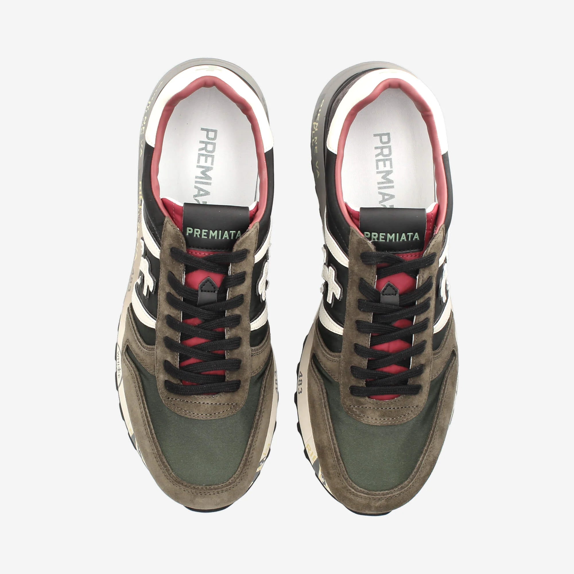 PREMIATA Sneaker Uomo Lander 6905-Khaki