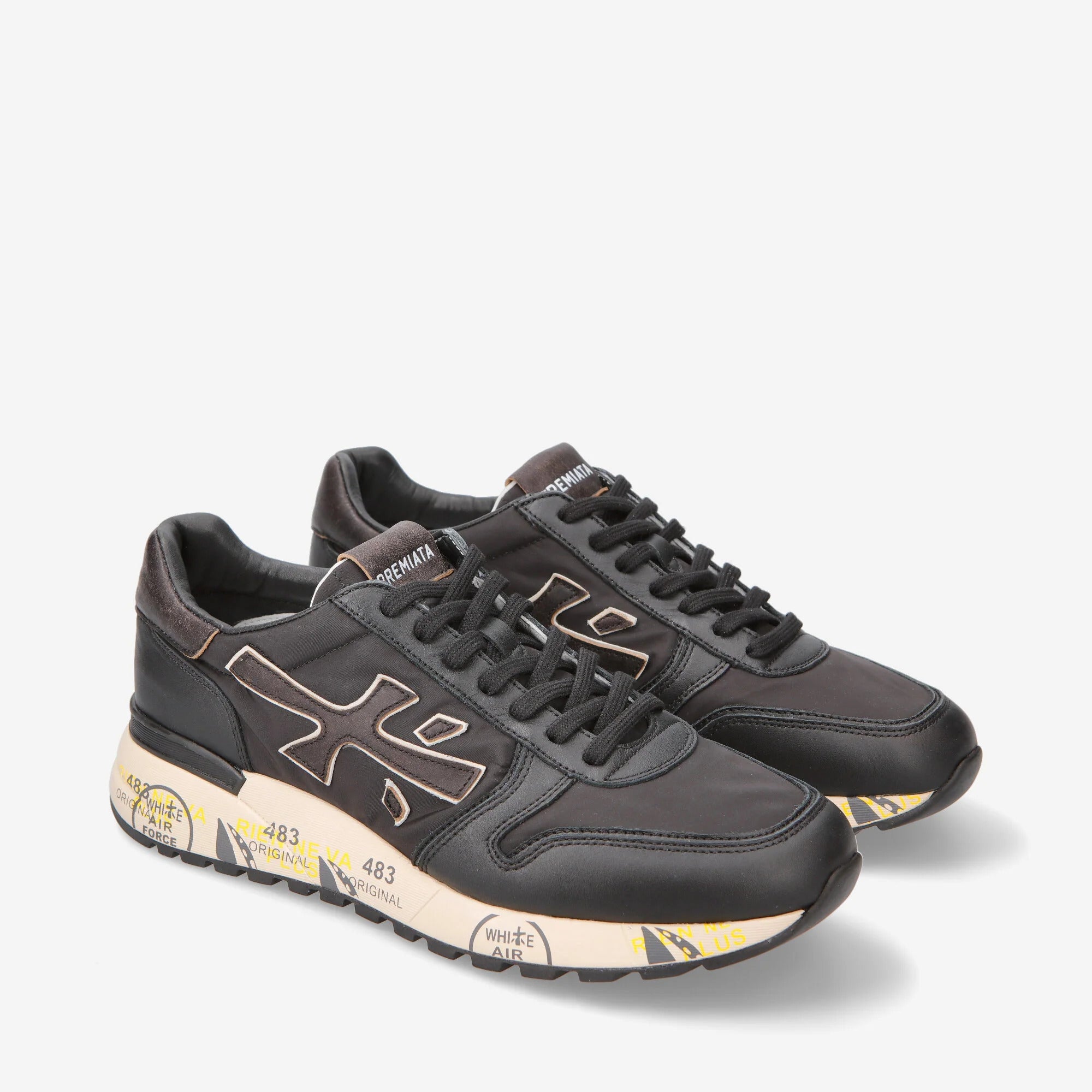 PREMIATA Sneaker Uomo Mick 6418-Nero