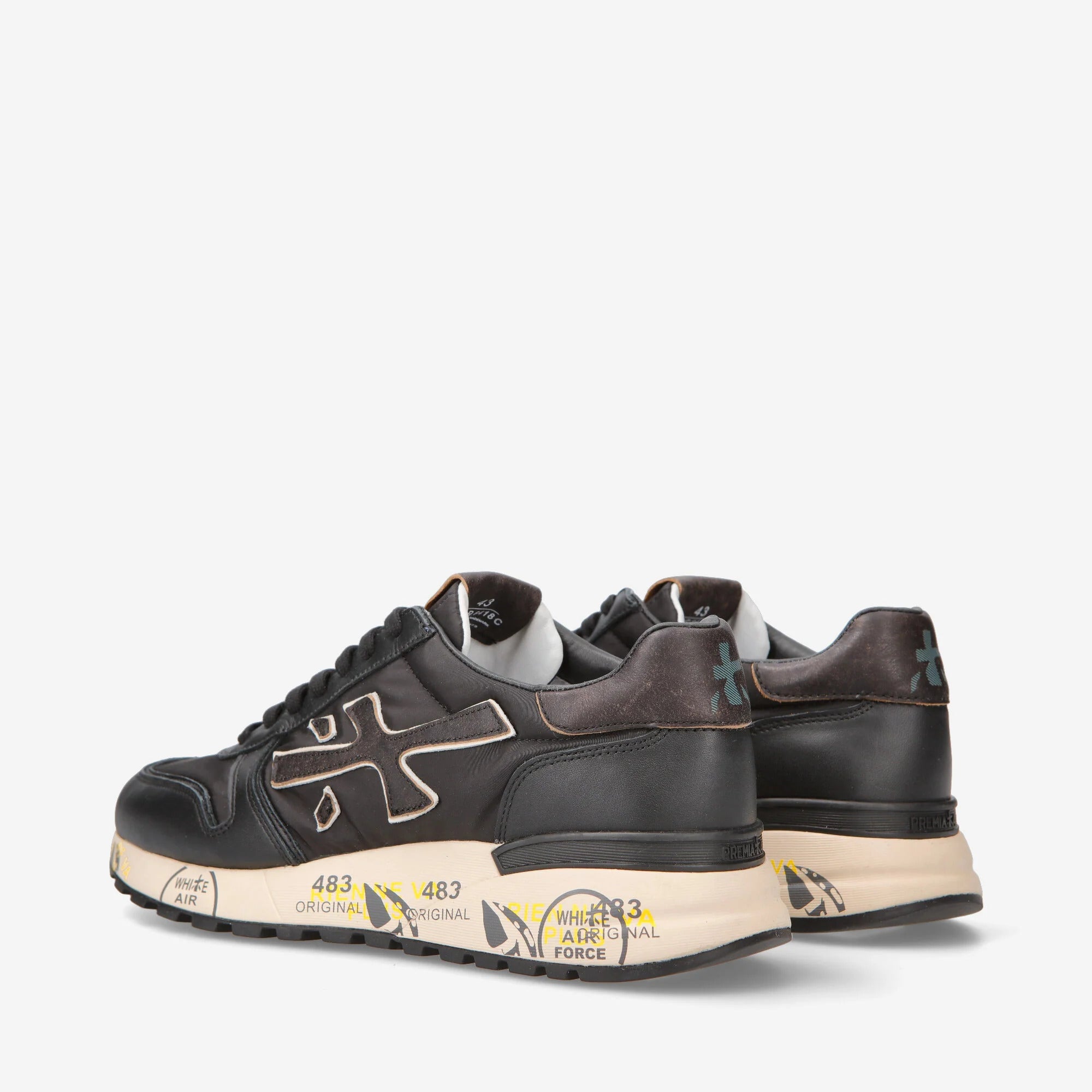 PREMIATA Sneaker Uomo Mick 6418-Nero