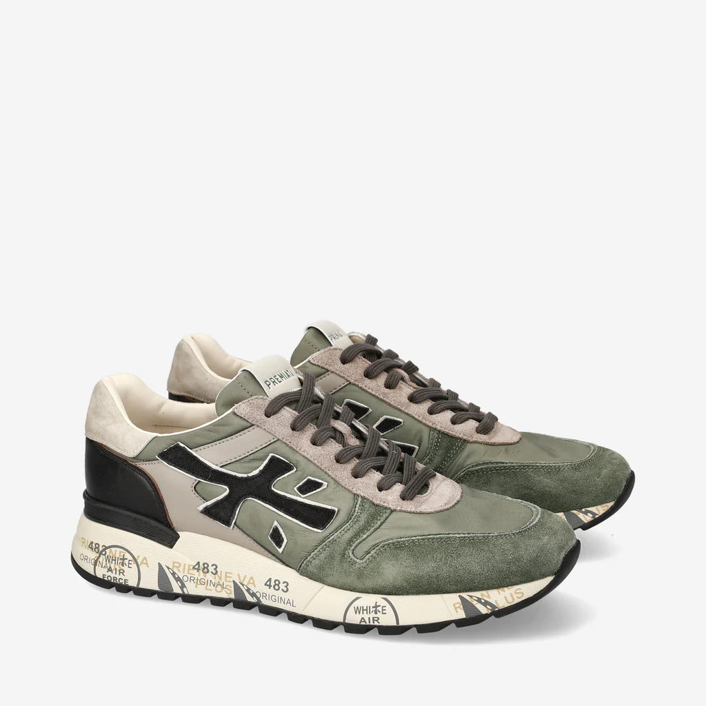 PREMIATA Sneaker Uomo Mick 6870-Verde