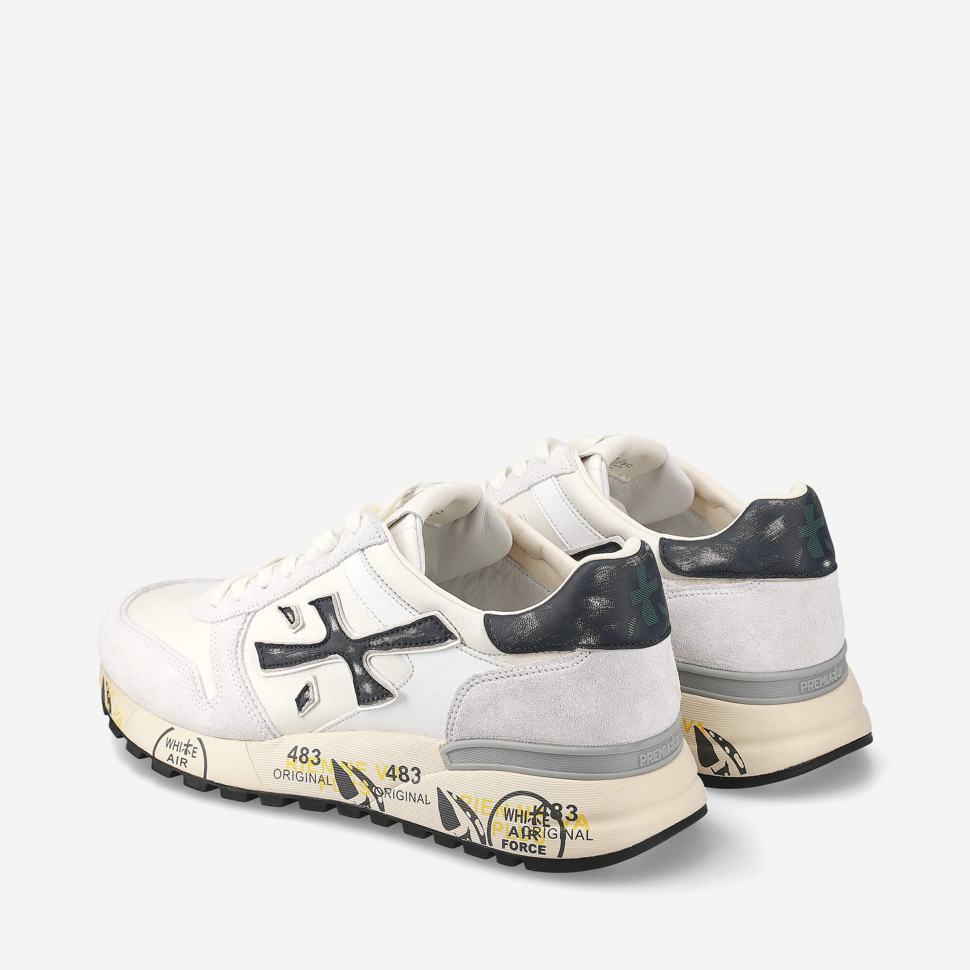 PREMIATA Sneaker Uomo Mick 6873-Bianco