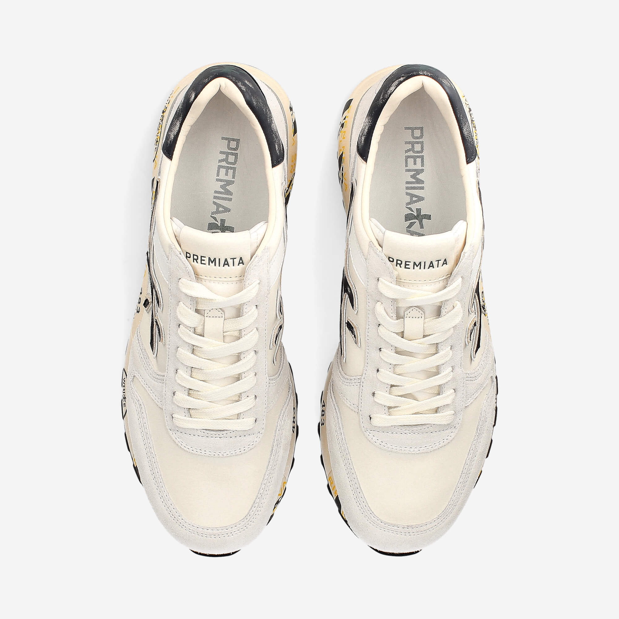 PREMIATA Sneaker Uomo Mick 6873-Bianco