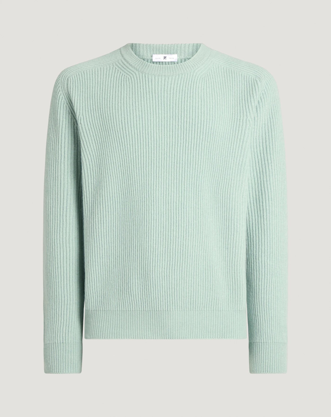 PT TORINO Maglia Uomo Lana Cashmere-Verde Acqua