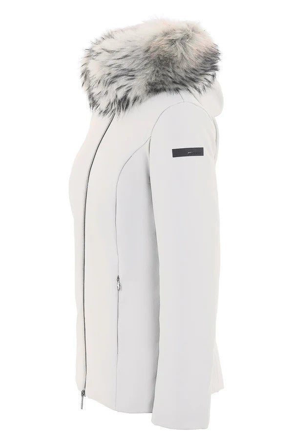 RRD Piumino Donna Winter Storm Fur-Ice White