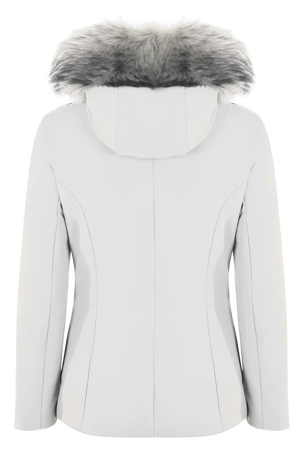 RRD Piumino Donna Winter Storm Fur-Ice White