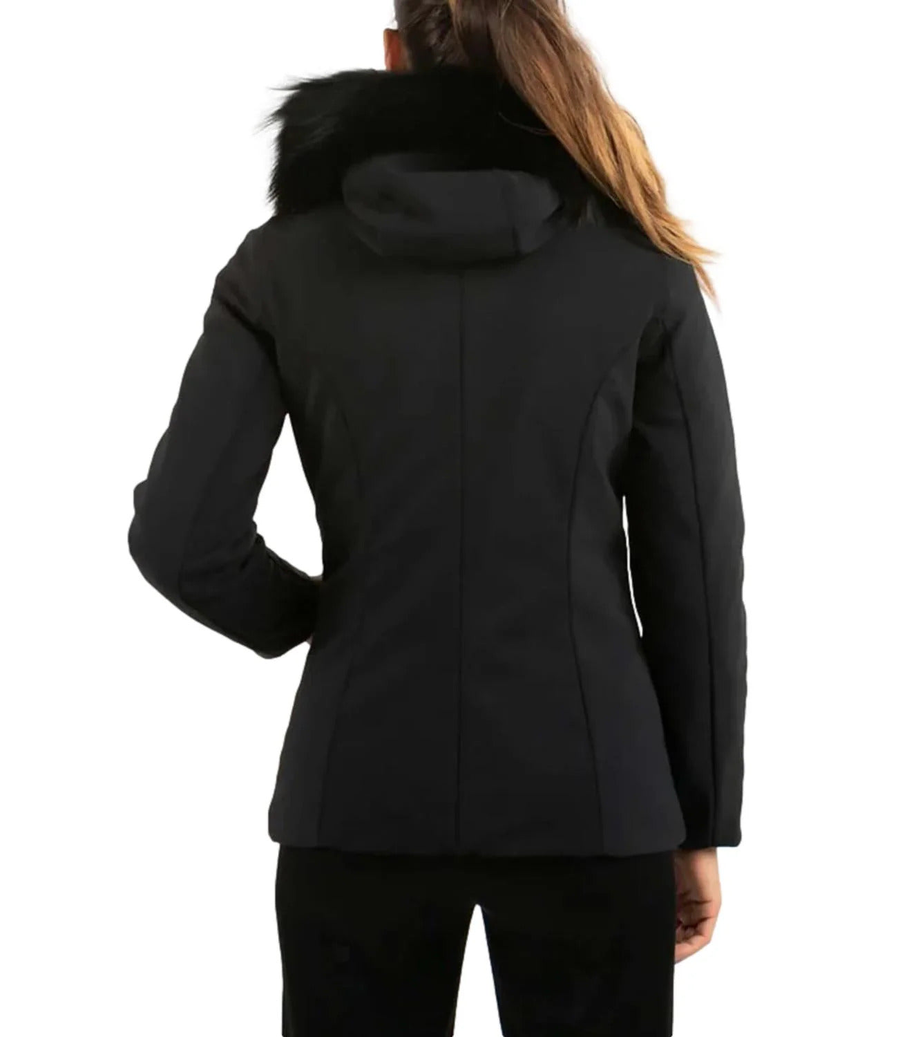 RRD Piumino Donna Winter Storm Fur-Black