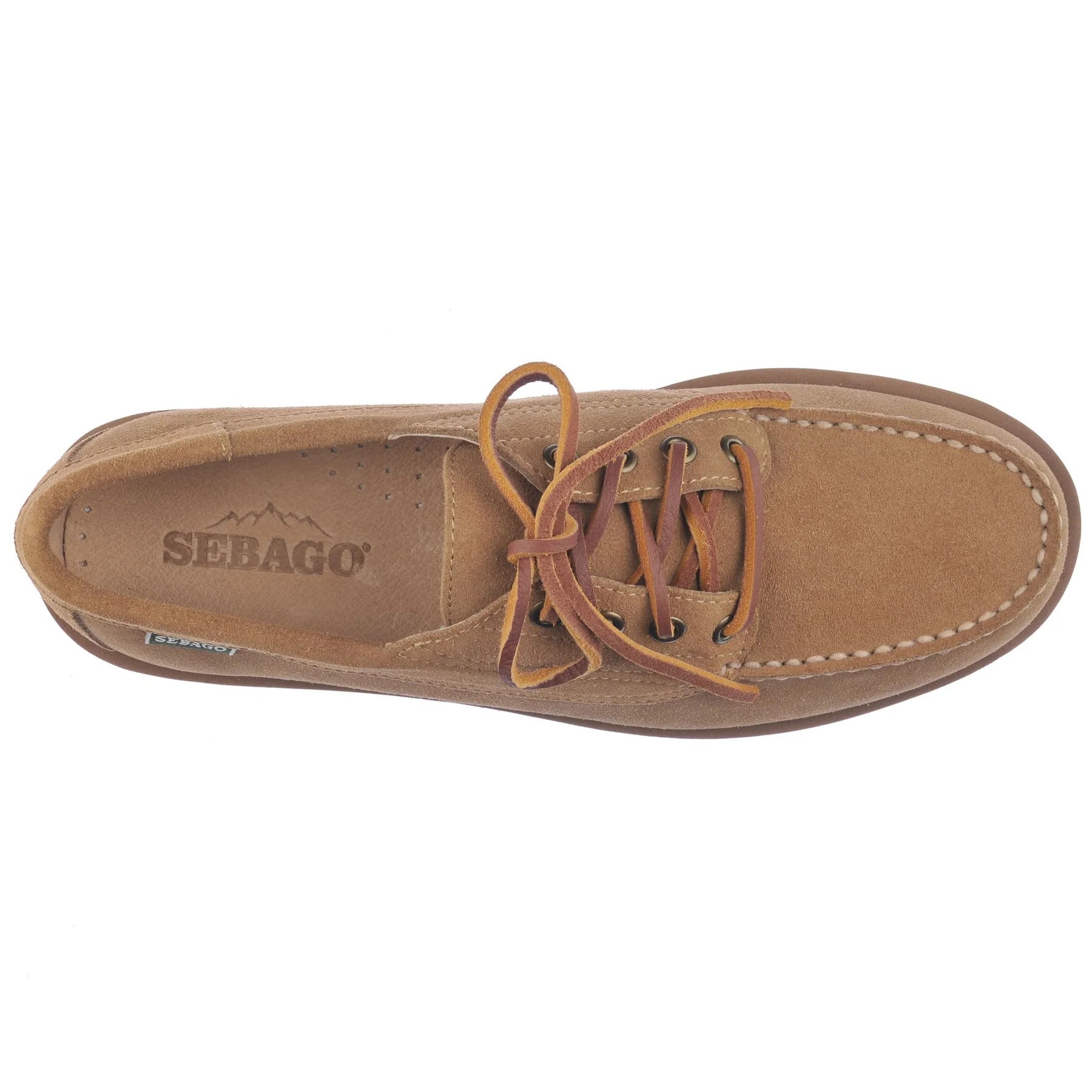 SEBAGO Scarpa Uomo ASKOOKFIELD SUEDE-Beige Camel