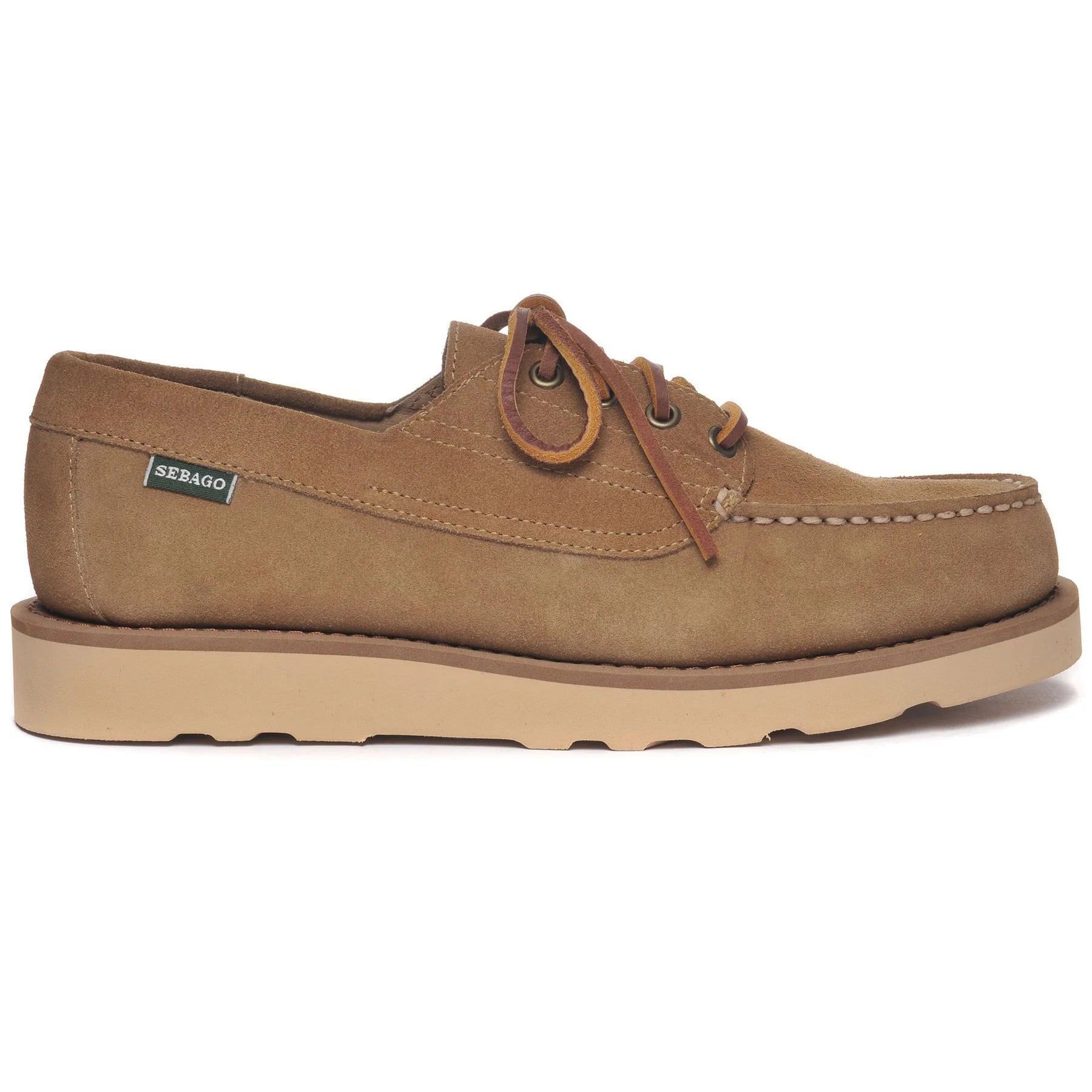 SEBAGO Scarpa Uomo ASKOOKFIELD SUEDE-Beige Camel