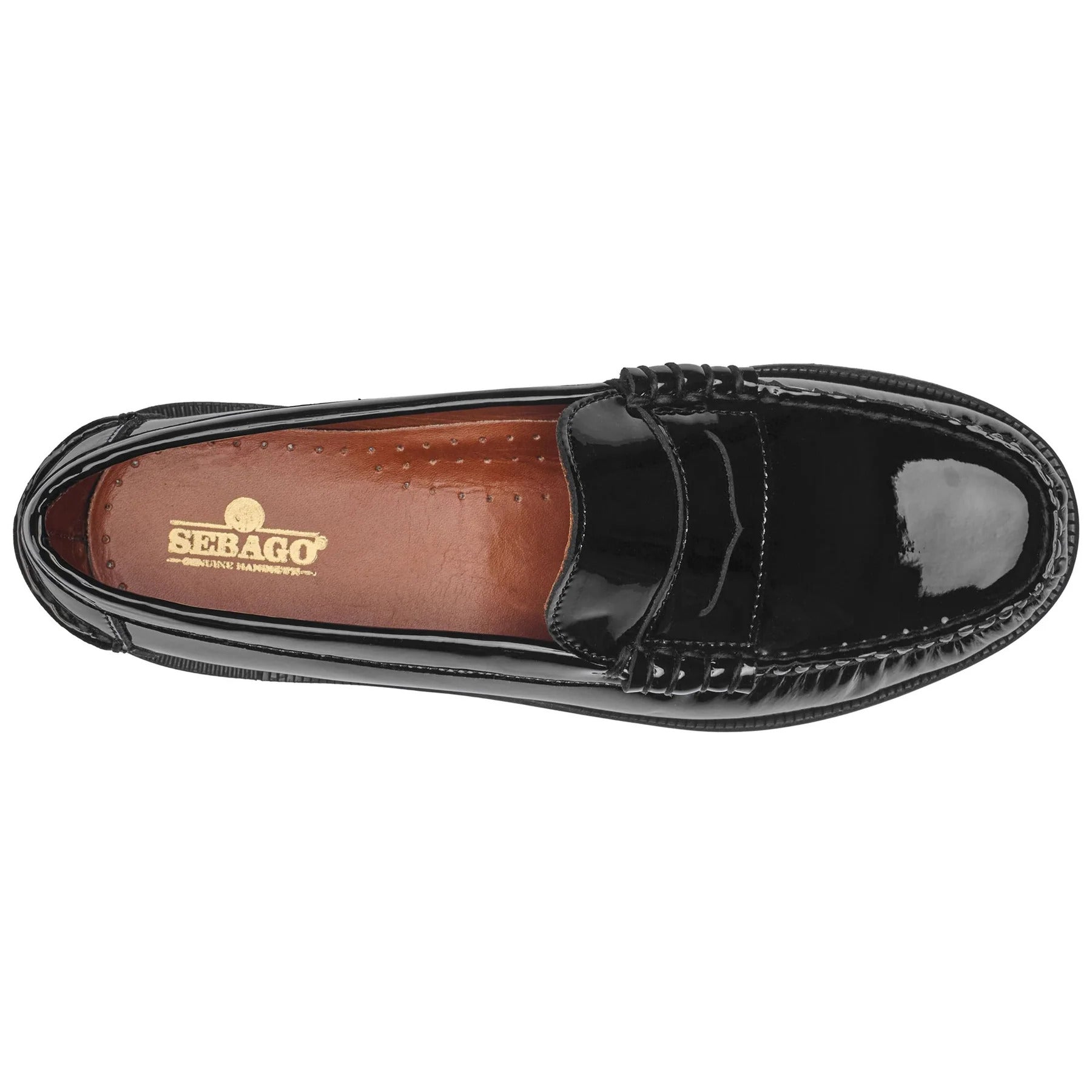 SEBAGO Mocassino Donna CLASSIC DAN PATENT LEATHER-Black