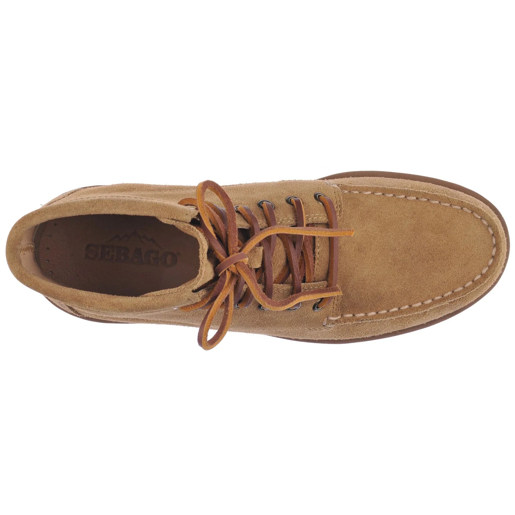 SEBAGO Scaponcino Uomo TALA MID SUEDE-Beige Camel