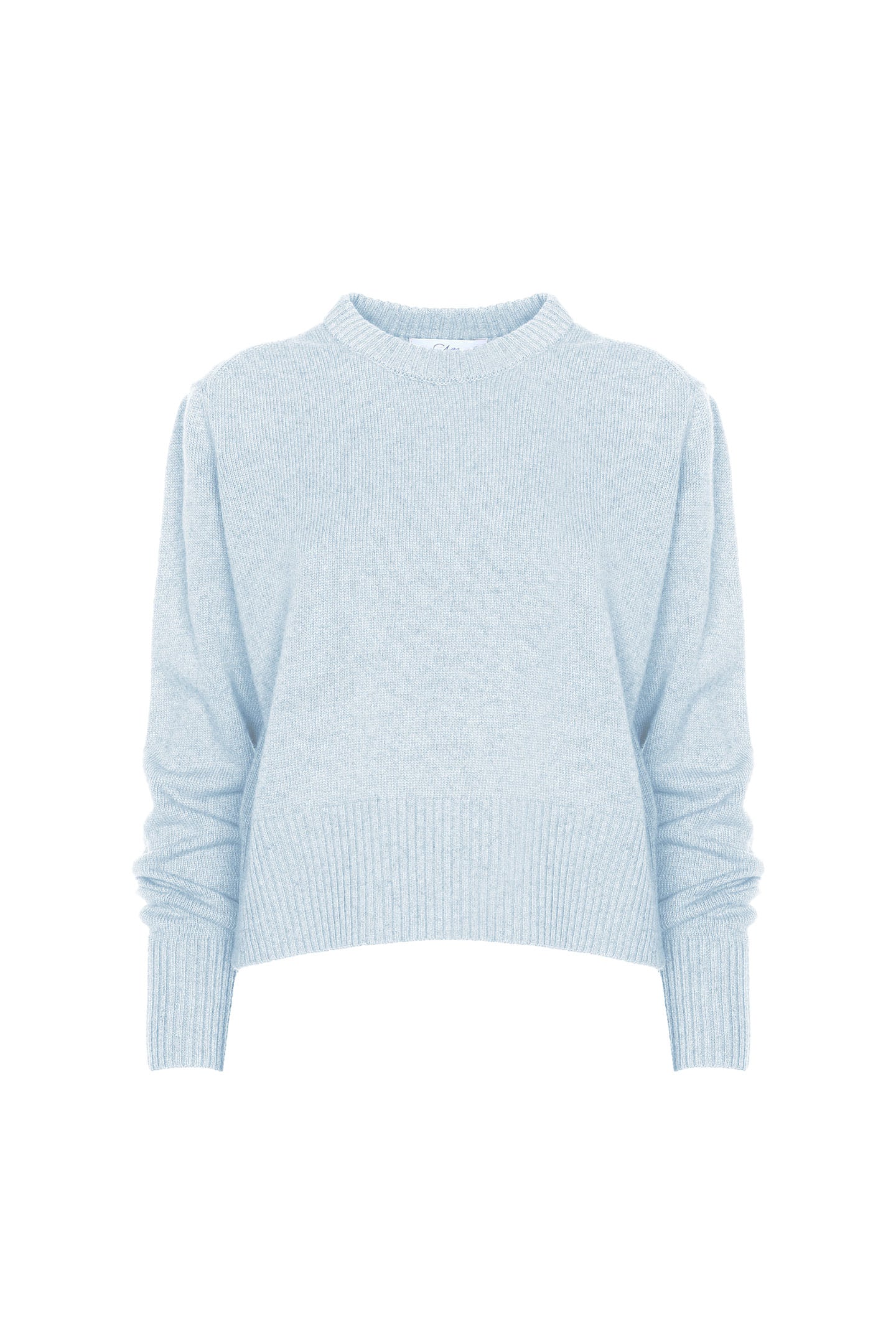 SO ALLURE Maglia Donna Boy Cachemire-Light Blue