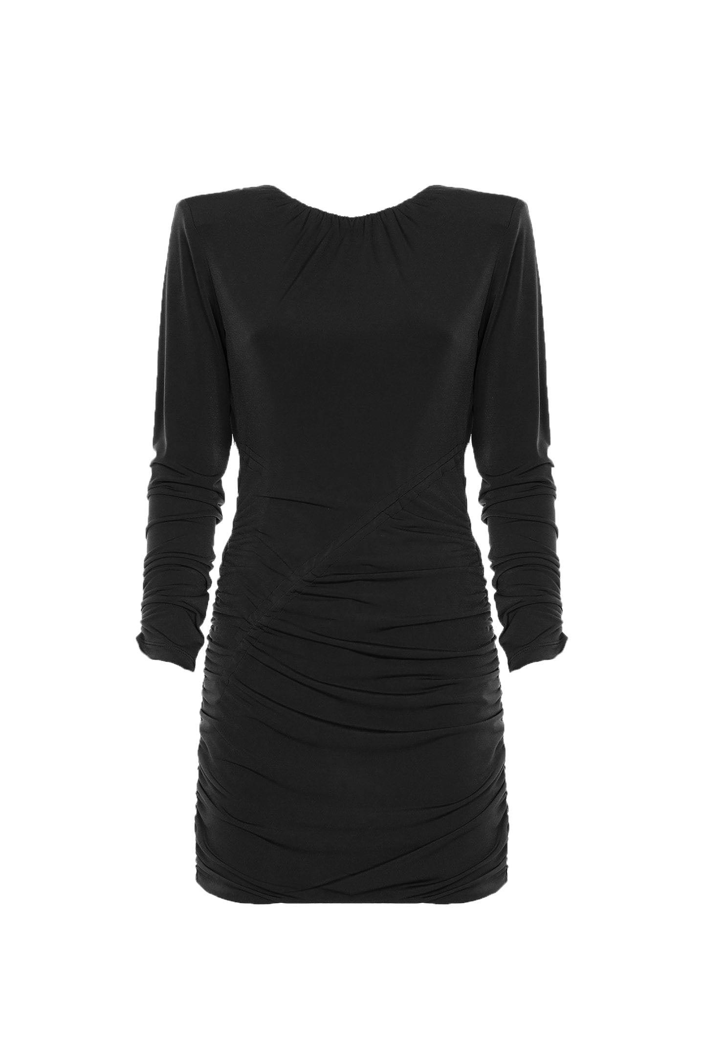 SO ALLURE Abito Corto Donna Increspato-Black