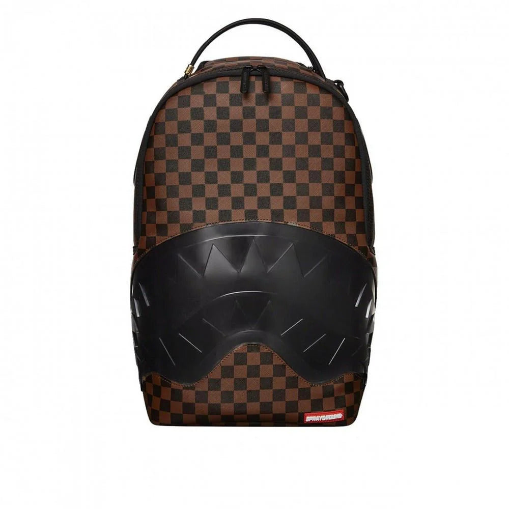 SPRAYGROUND Zaino Sharks in Paris Clear Sm&Eyes-Marrone