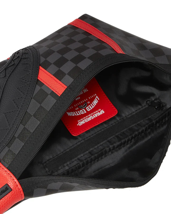 SPRAYGROUND Marsupio Raceway 3 Crossbody Savvy-Nero